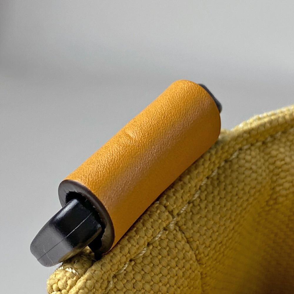 Loewe Anagram Tote Bag Shoulder Nature Canvas Brown Yellow - Picture 6 of 7